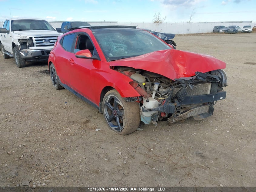Vin: kmhth6abxku002662, lot: 3123647, hyundai veloster turbo 2019 img_1