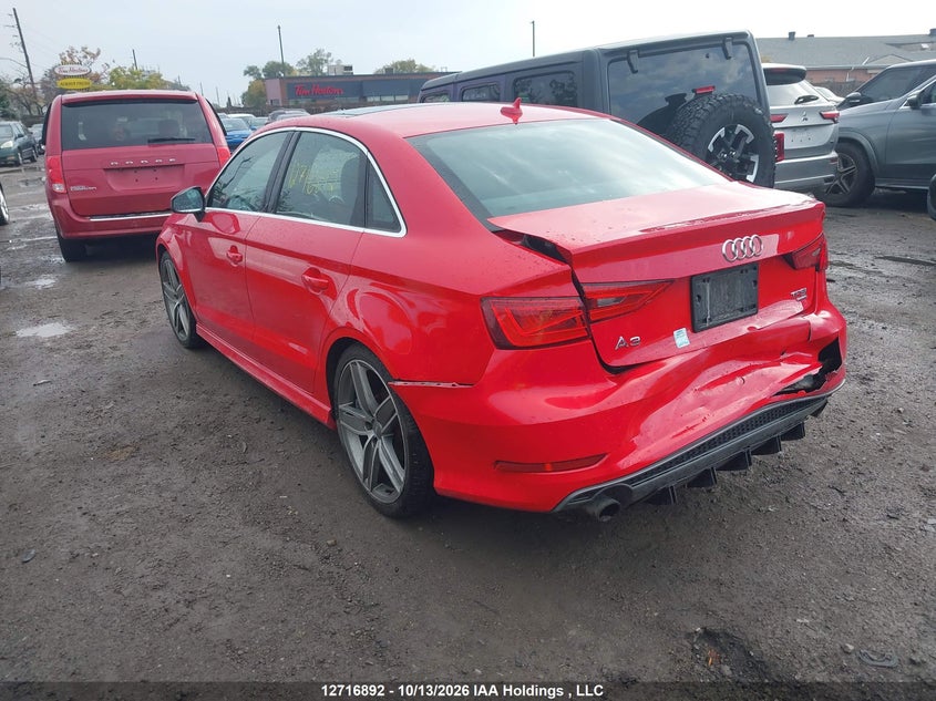 Vin: waujfrff2f1055729, lot: 3123663, audi a3 progressiv 20153