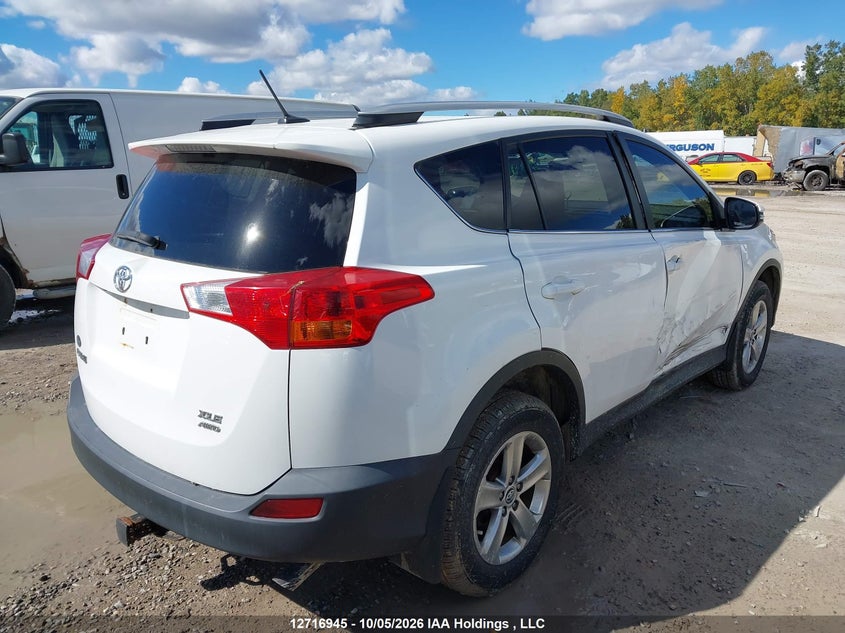 Vin: 2t3rfrev6fw354401, lot: 3123716, toyota rav4 xle 20154