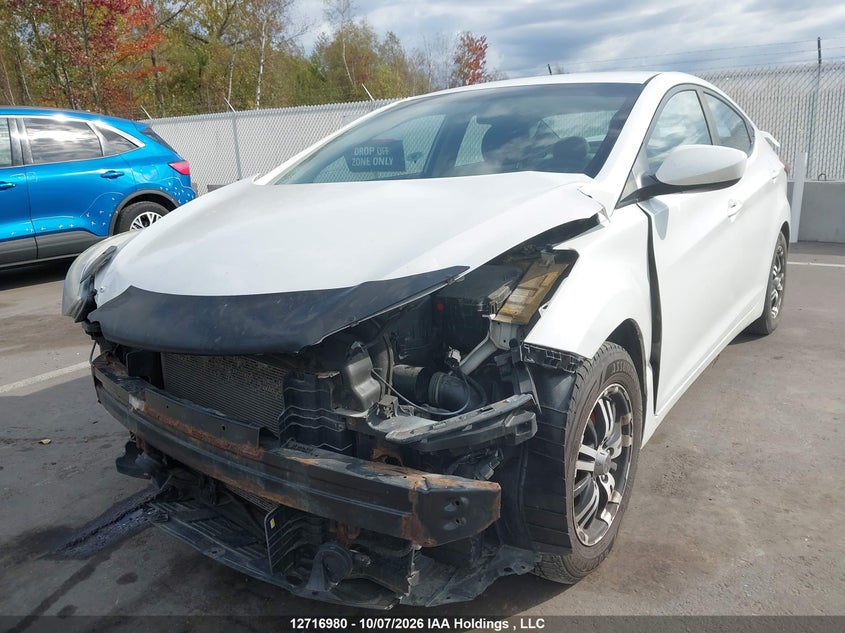 Vin: 5npdh4aexgh712377, lot: 3123751, hyundai elantra l+ 20162