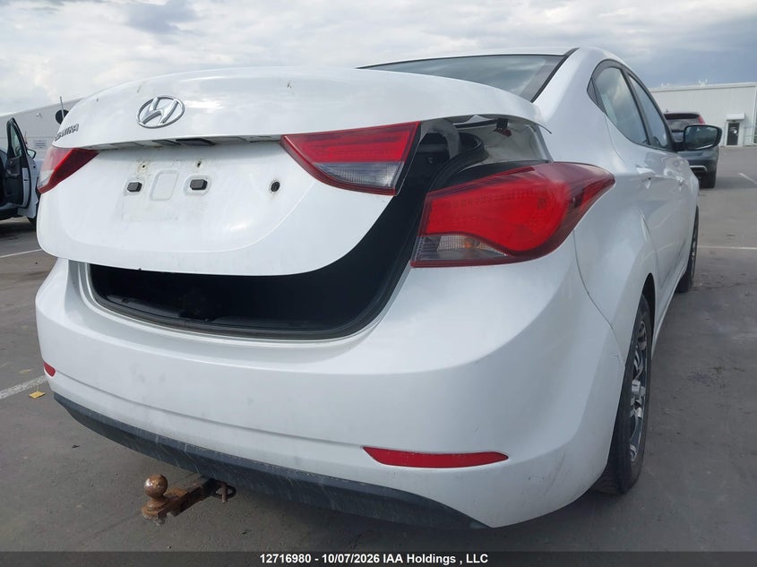 Vin: 5npdh4aexgh712377, lot: 3123751, hyundai elantra l+ 20164