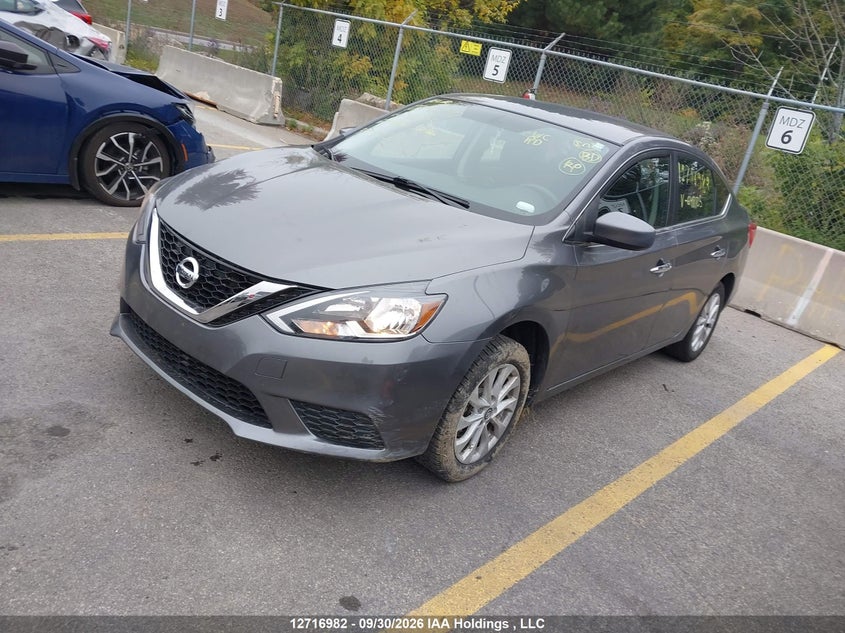 2016 Nissan Sentra 1.8 S/1.8 Sl/1.8 Sr/1.8 Sv, Левый перёд, IAAI, VIN 3N1AB7APXGL648125 — фото 2