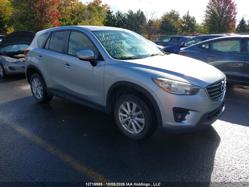 2016 Mazda Cx-5 Touring, Left Side, IAAI, VIN JM3KE4CYXG0817738