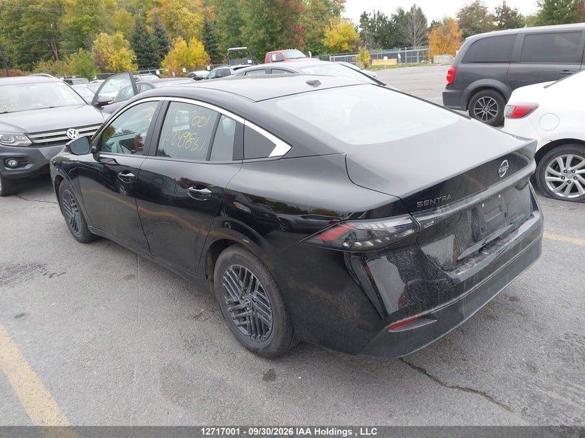 Vin: 3n1ab9cv4ty249831, lot: 3123773, nissan sentra sv 20263