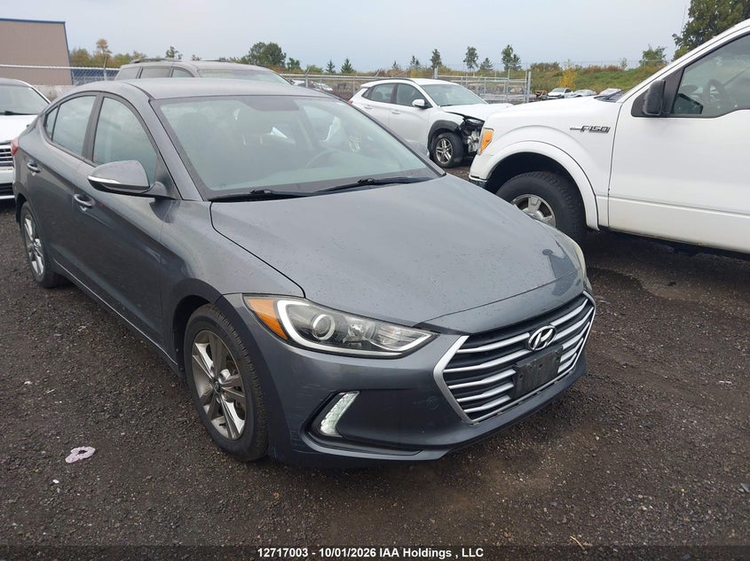 Vin: kmhd84lf4ju517857, lot: 3123775, hyundai elantra gl 2018 img_1