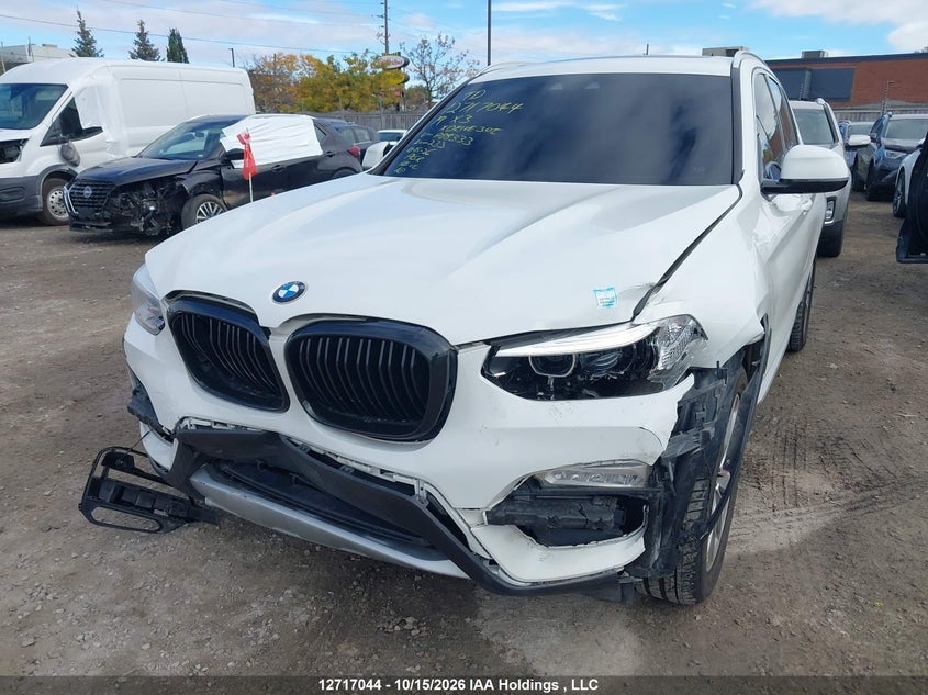 Vin: 5uxtr9c5xklp88333, lot: 3123816, bmw x3 xdrive30i 20192