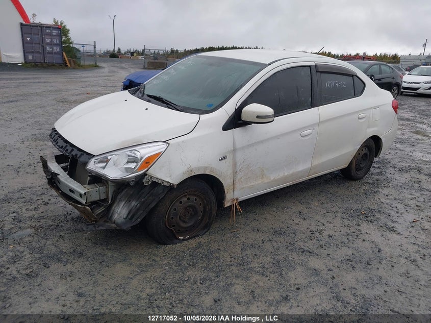 Vin: ml32f4fj3hhf09016, lot: 3123824, mitsubishi mirage g4 sel 20172