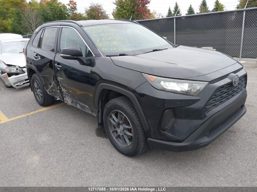 2019 Toyota Rav4 Le, Правый бок, IAAI, VIN 2T3Z1RFV4KW020312