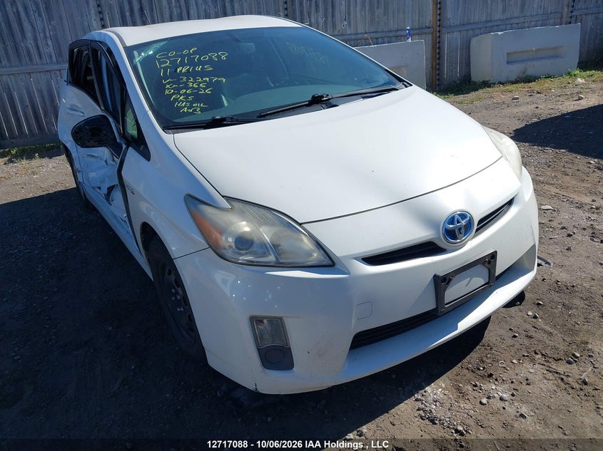 Vin: jtdkn3du1b0322979, lot: 3123861, toyota prius 2011 img_1
