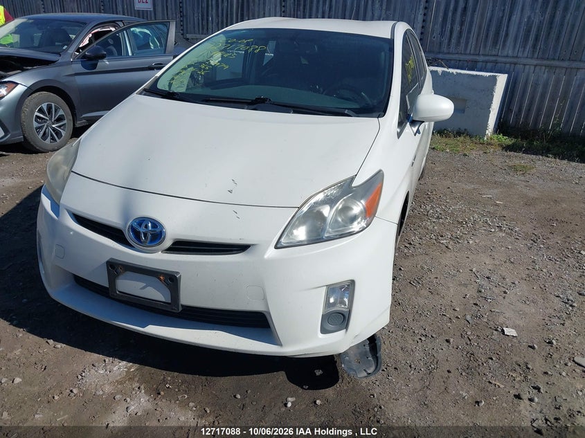 Vin: jtdkn3du1b0322979, lot: 3123861, toyota prius 20112