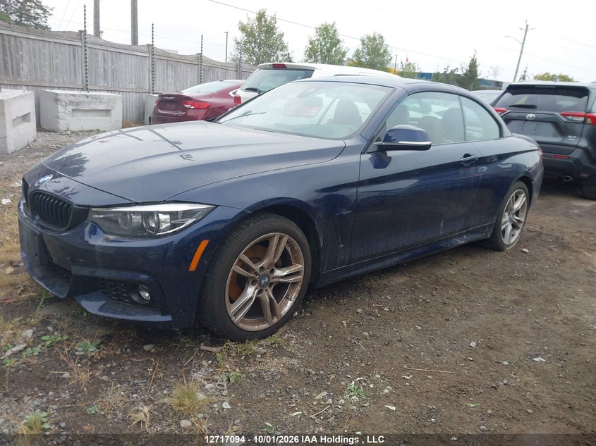 2020 BMW 430Xi, Затопление, IAAI, VIN WBA4Z3C06L5R78852 — фото 2
