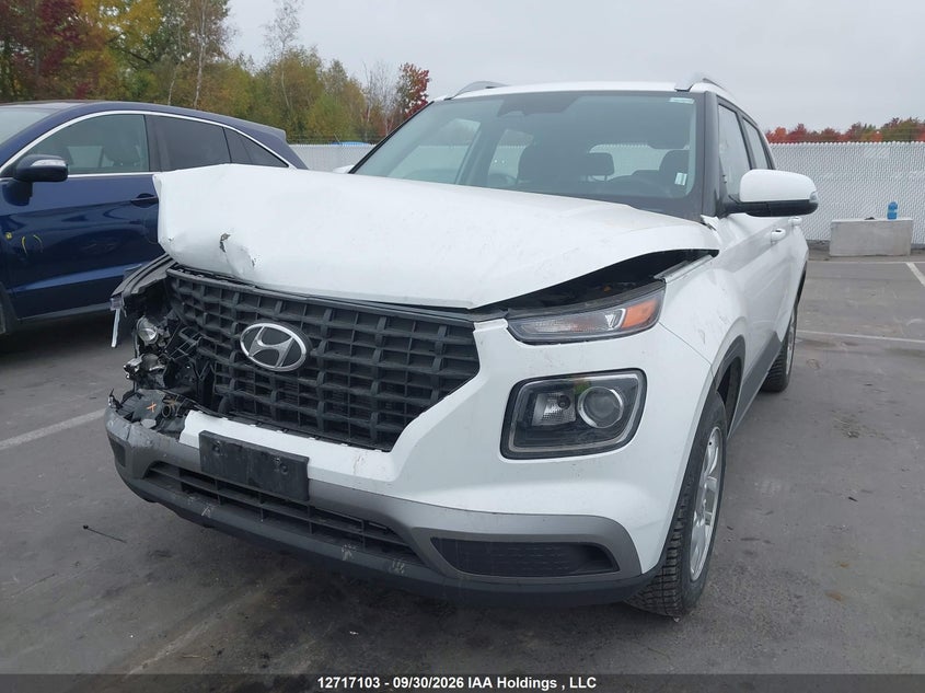 2026 Hyundai Venue Sel, Front, IAAI, VIN KMHRC8A32TU435357 — photo 2