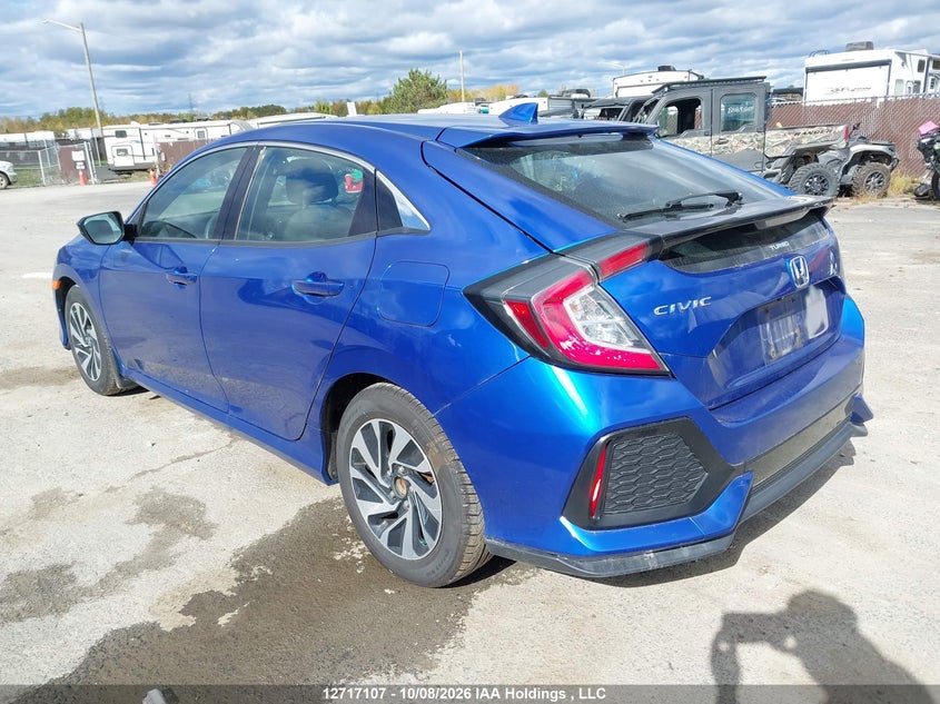 Vin: shhfk7g23ju303635, lot: 3123880, honda civic 20183