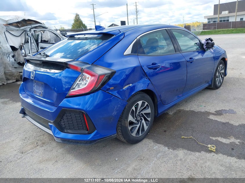 Vin: shhfk7g23ju303635, lot: 3123880, honda civic 20184