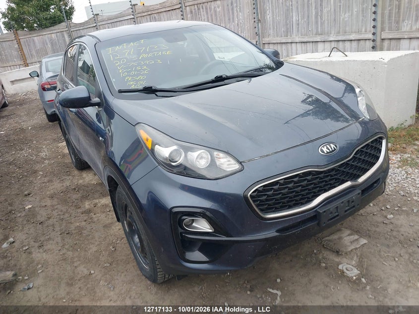 Vin: kndpmcac7l7753923, lot: 3123906, kia sportage 2020 img_1