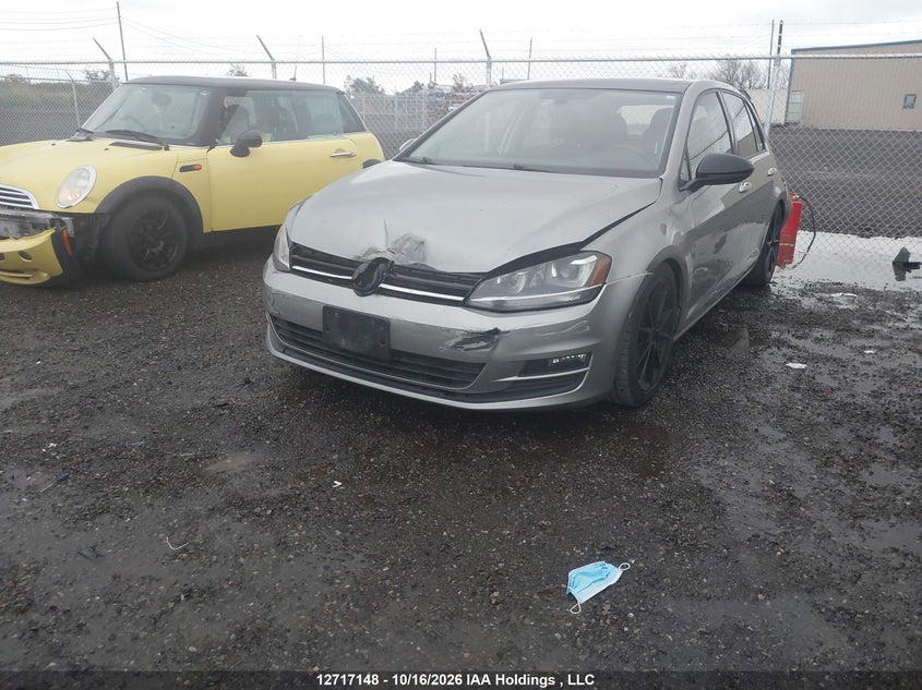 Vin: 3vw217au2gm043761, lot: 3123921, volkswagen golf s/se/sel 20162