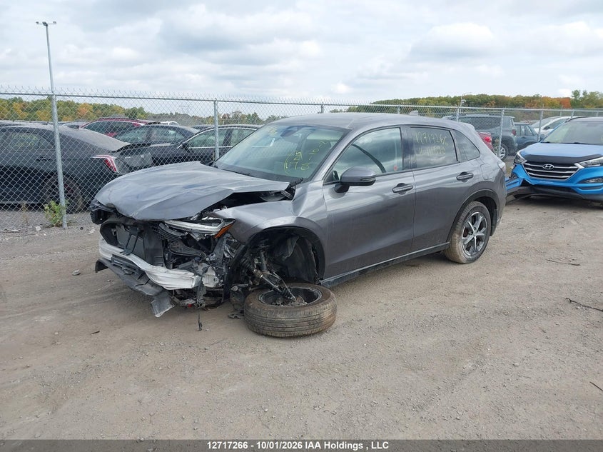 2024 Honda Hr-V Ex-L Navi, Возможны проблемы с механикой, IAAI, VIN 3CZRZ2H7XRM111590 — фото 2