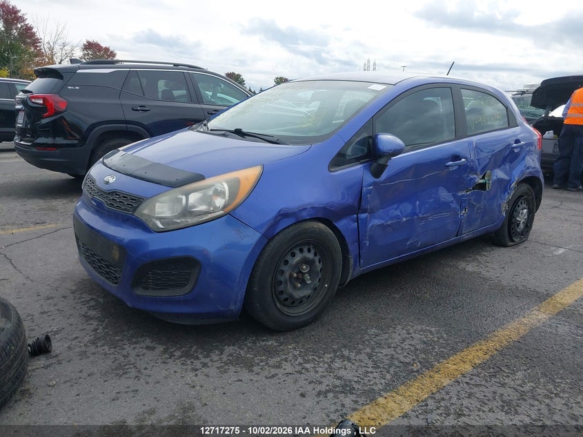Vin: knadm5a36e6945709, lot: 3124081, kia rio lx 20142