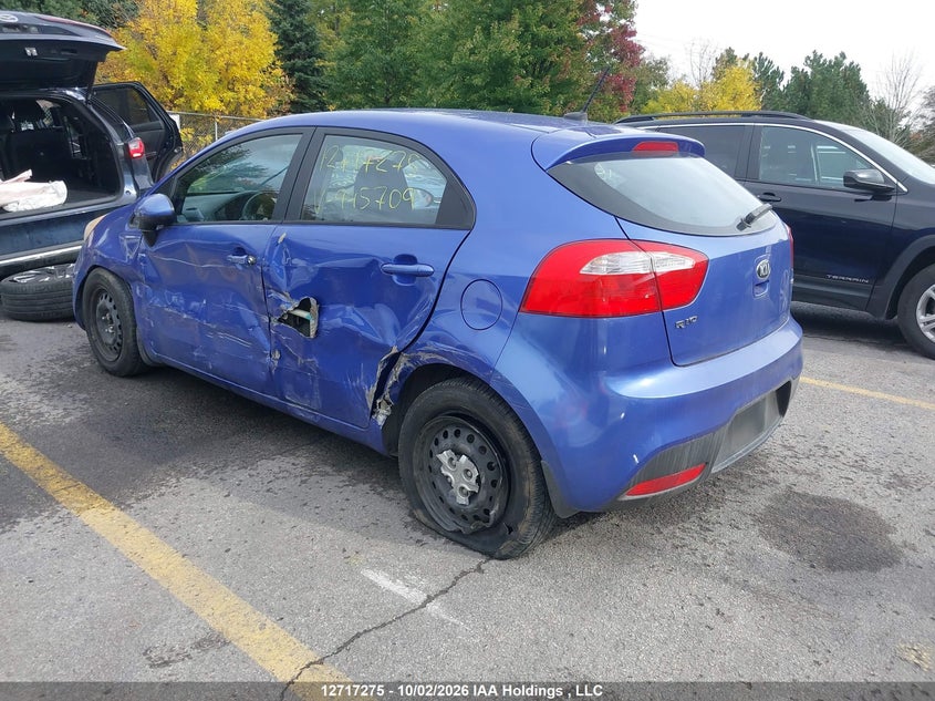 Vin: knadm5a36e6945709, lot: 3124081, kia rio lx 20143
