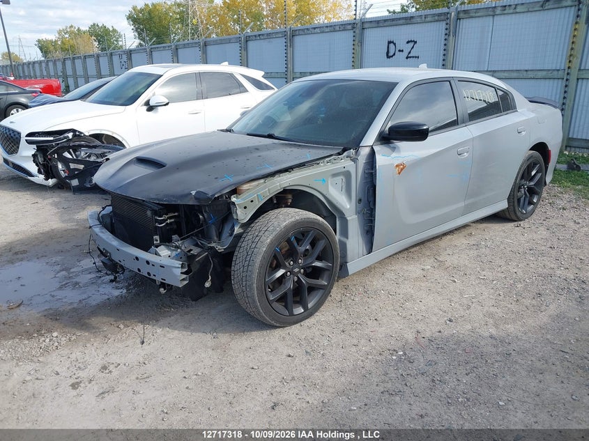 Vin: 2c3cdxct1nh189376, lot: 3124124, dodge charger 20222