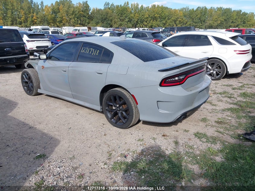 Vin: 2c3cdxct1nh189376, lot: 3124124, dodge charger 20223