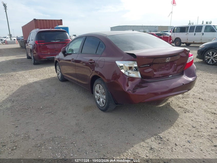 Vin: 2hgfb2f40ch062171, lot: 3124131, honda civic lx 20123
