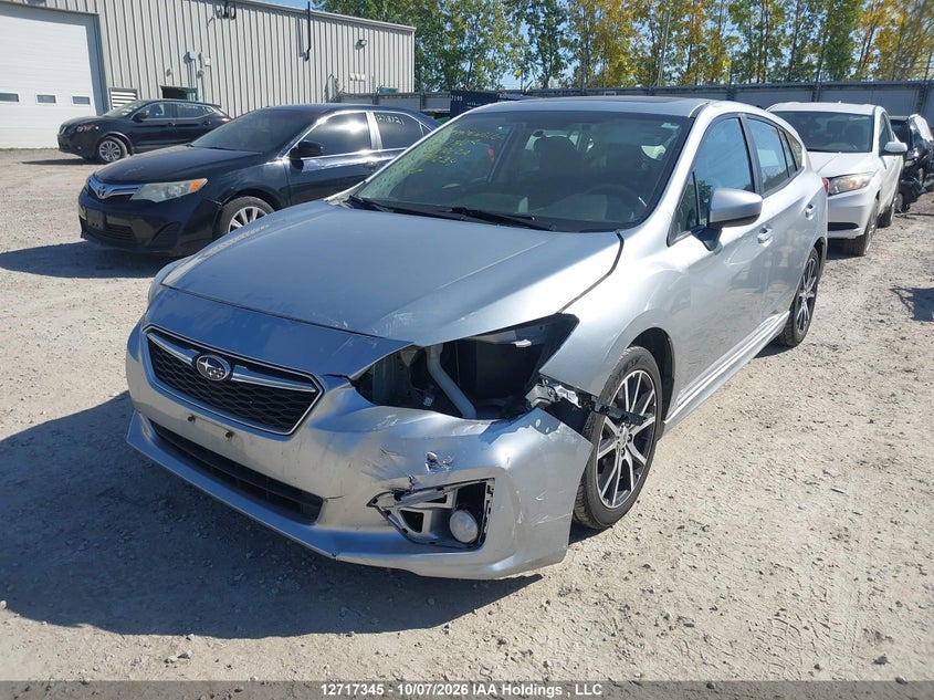 Vin: 4s3gtah68j3739234, lot: 3124151, subaru impreza premium plus 20182
