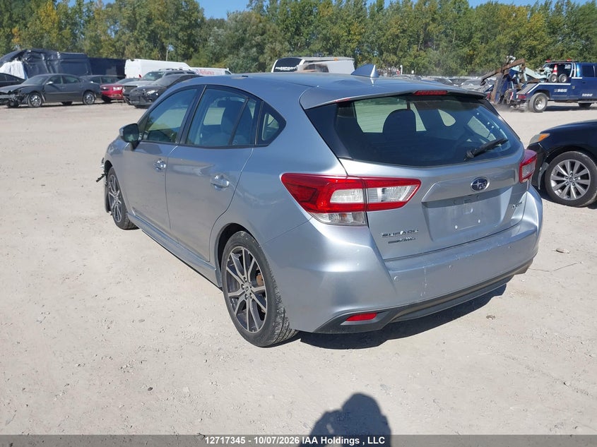 Vin: 4s3gtah68j3739234, lot: 3124151, subaru impreza premium plus 20183