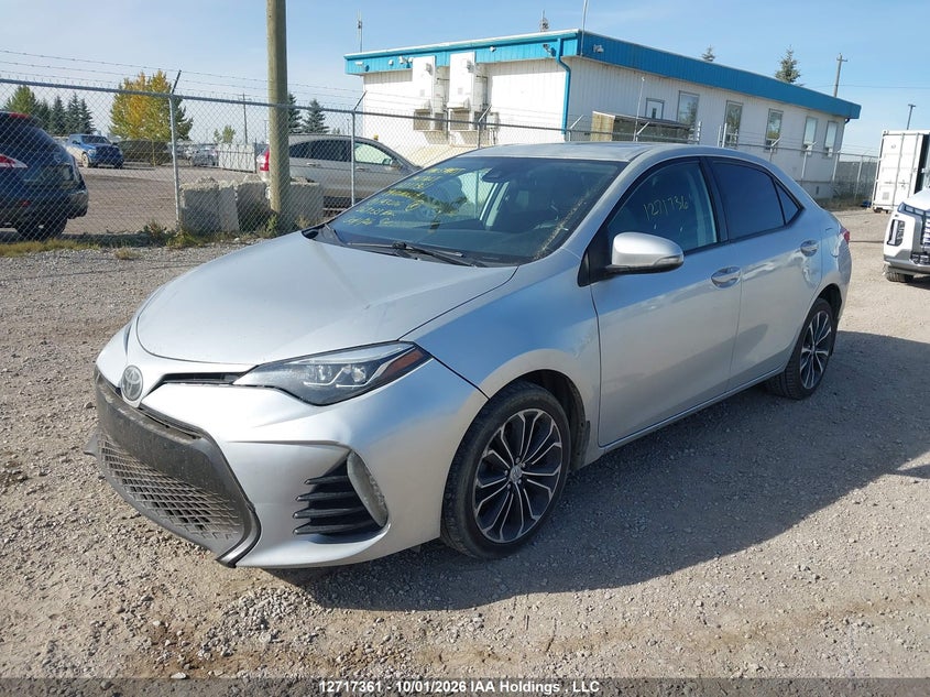 2019 Toyota Corolla L/Le/Xle/Se/Xse, Rear, IAAI, VIN 2T1BURHE6KC143206 — photo 2