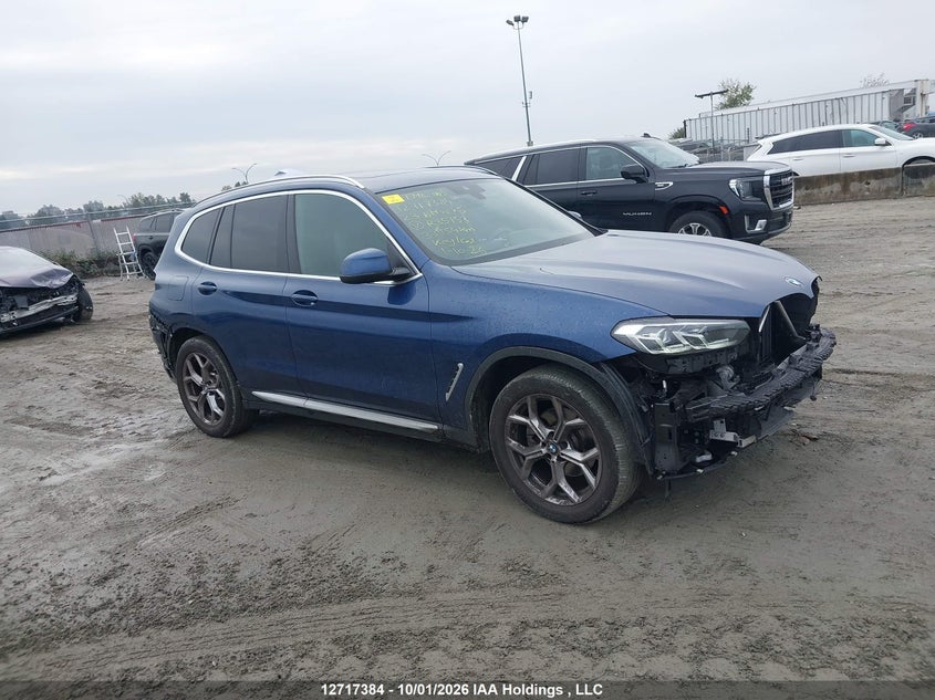 Vin: 5ux53dp01p9r35753, lot: 3124190, bmw x3 xdrive30i 20231