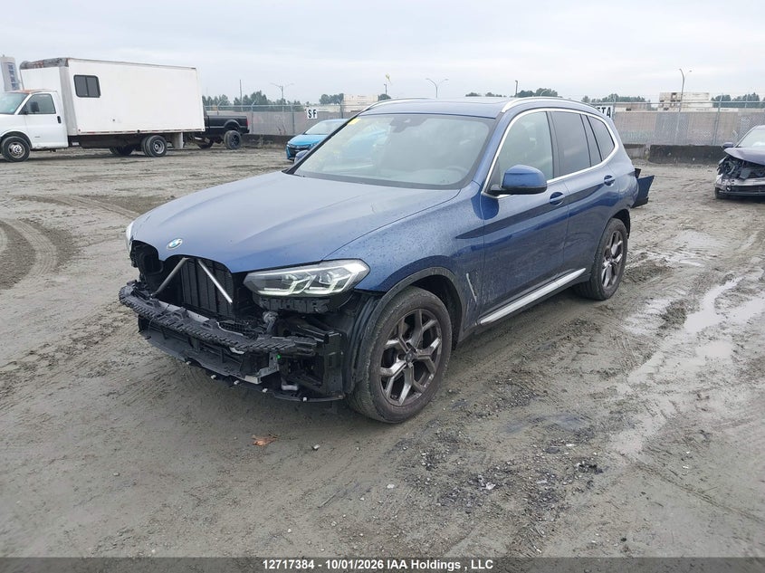 Vin: 5ux53dp01p9r35753, lot: 3124190, bmw x3 xdrive30i 20232