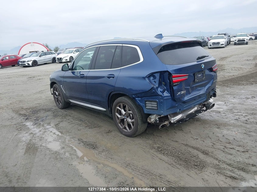 Vin: 5ux53dp01p9r35753, lot: 3124190, bmw x3 xdrive30i 20233