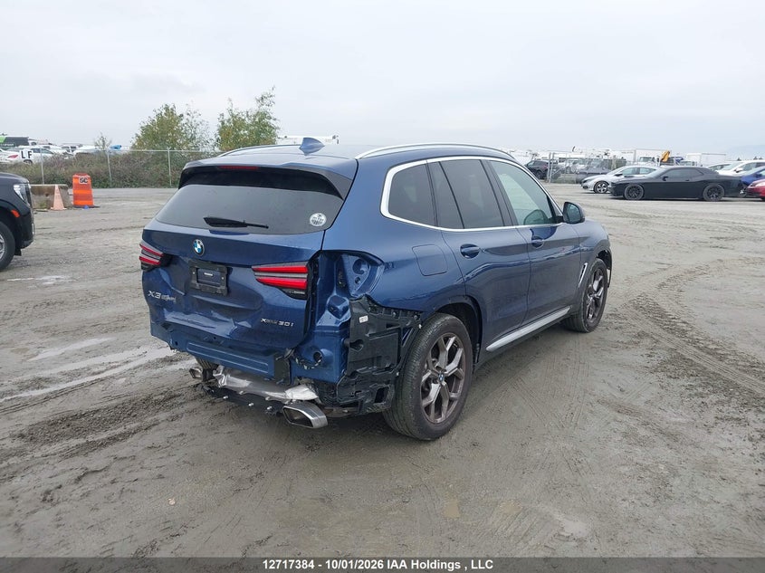 Vin: 5ux53dp01p9r35753, lot: 3124190, bmw x3 xdrive30i 20234