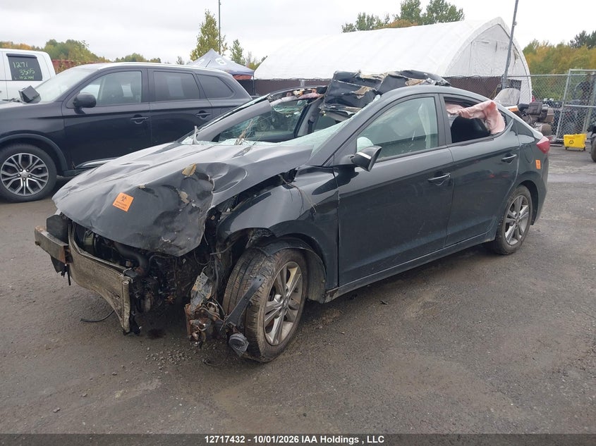 2017 Hyundai Elantra Gl, Био/химия, IAAI, VIN KMHD84LF2HU189249 — фото 2