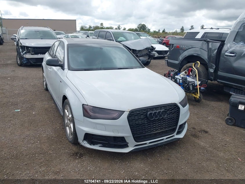 2016 Audi A4 2.0T Progressiv Plus, Rear, IAAI, VIN WAUHFCFL6GA009372