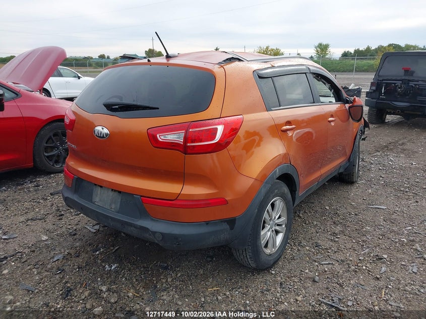 Vin: kndpbca21d7419059, lot: 3124287, kia sportage lx 20134