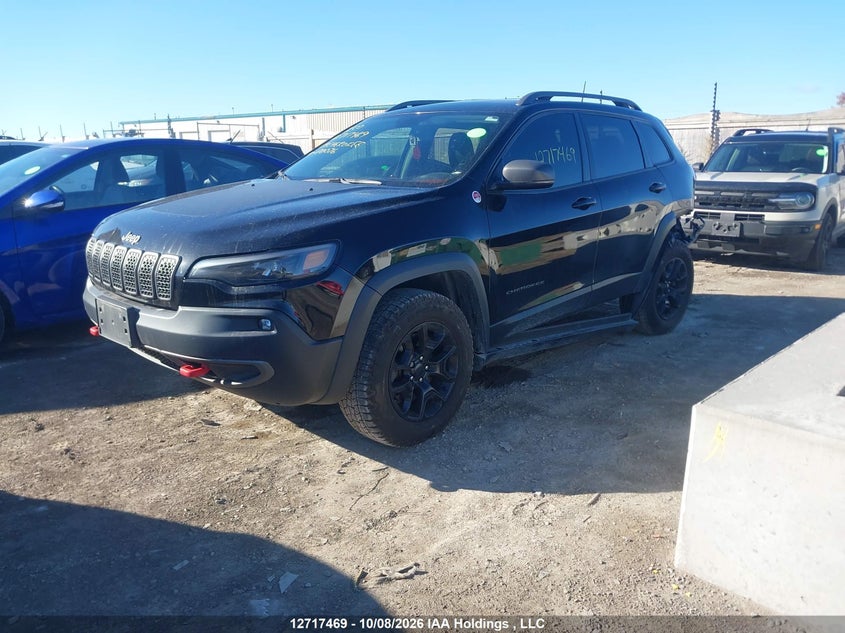 Vin: 1c4pjmbx2kd170076, lot: 3124307, jeep cherokee trailhawk 20192