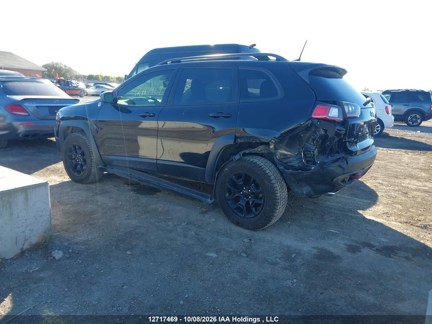 Vin: 1c4pjmbx2kd170076, lot: 3124307, jeep cherokee trailhawk 20193