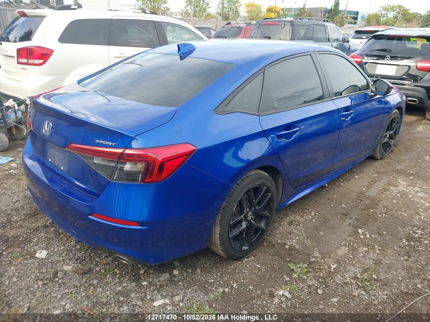 Vin: 2hgfe2f53rh115776, lot: 3124308, honda civic 20244