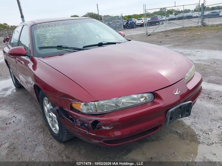2002 Oldsmobile Intrigue, Charity, IAAI, VIN 1G3WS52H12F195322