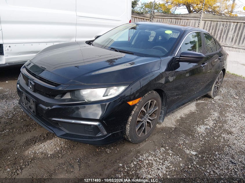 Vin: 2hgfc2f54kh010725, lot: 3124331, honda civic lx 20192