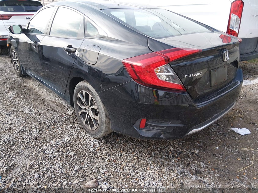 Vin: 2hgfc2f54kh010725, lot: 3124331, honda civic lx 20193