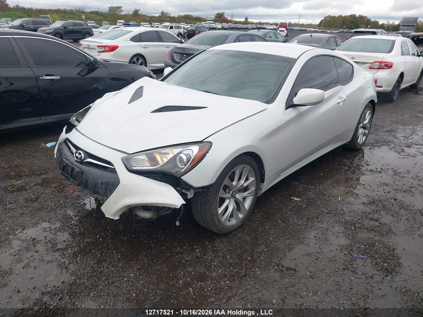 Vin: kmhht6kd0du103040, lot: 3124359, hyundai genesis 2.0t 20132