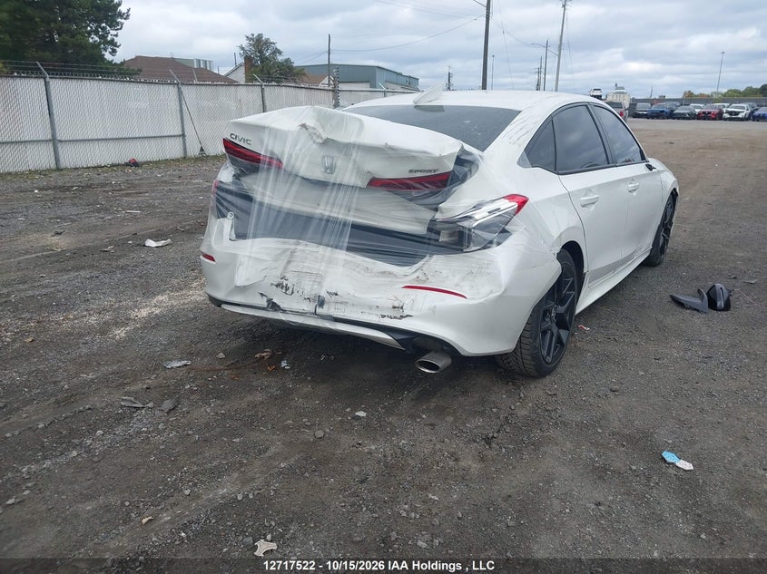 Vin: 2hgfe2f59ph107808, lot: 3124360, honda civic sport/sport-b 20234