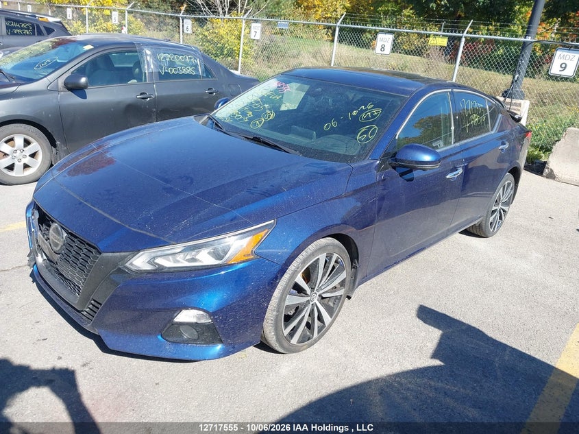 Vin: 1n4bl4fw9nn398019, lot: 3124393, nissan altima 2.5 platinum 20222