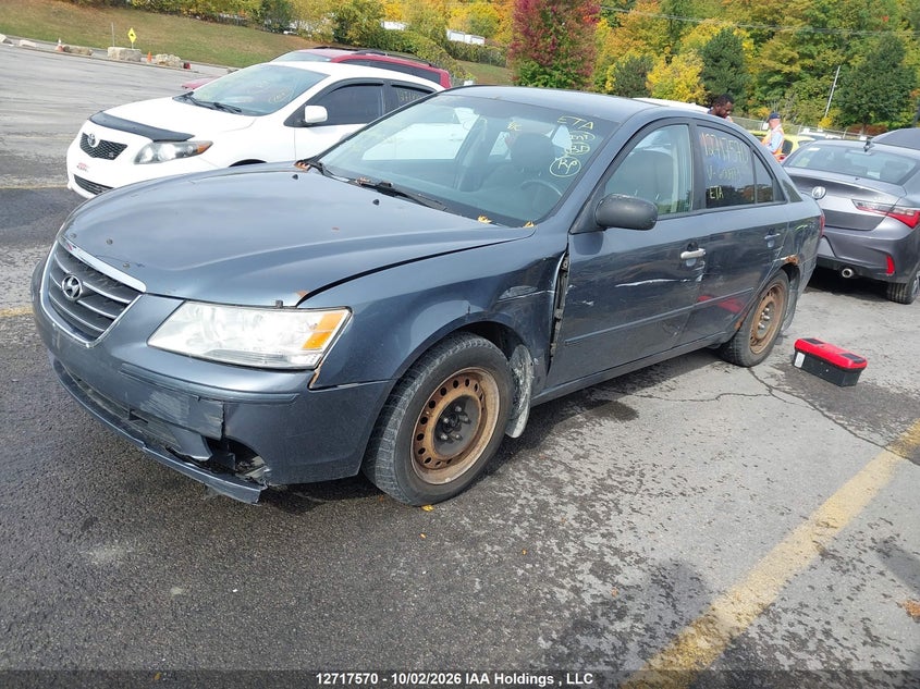 2010 Hyundai Sonata, Left Side, IAAI, VIN 5NPET4AC8AH600993 — photo 2