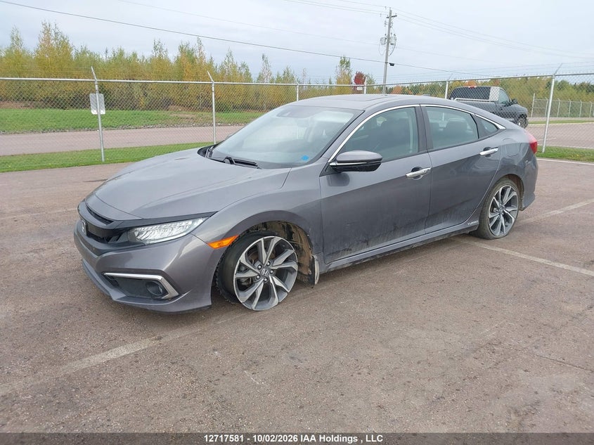 Vin: 2hgfc1f97mh100645, lot: 3124419, honda civic touring 20212