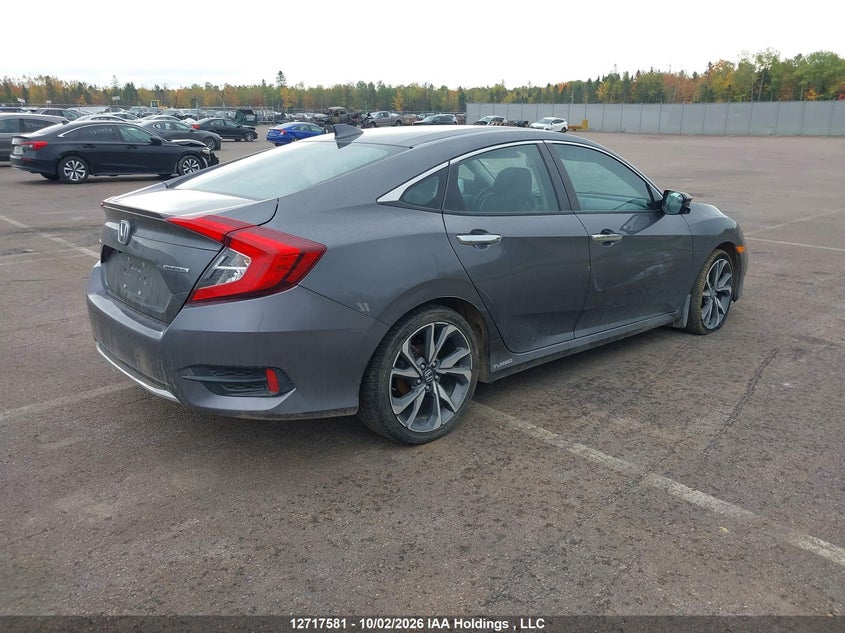 Vin: 2hgfc1f97mh100645, lot: 3124419, honda civic touring 20214