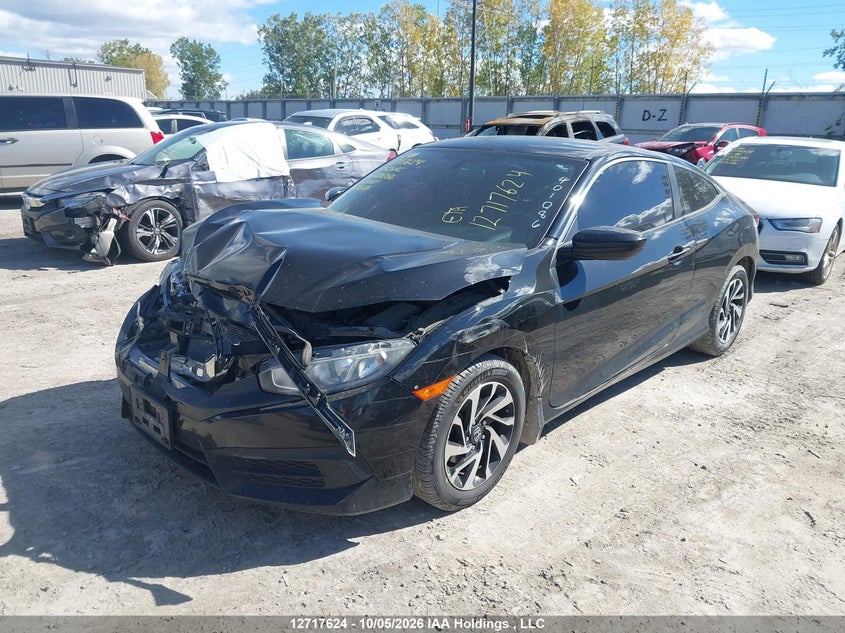 Vin: 2hgfc4a57hh401086, lot: 3124462, honda civic lx 20172
