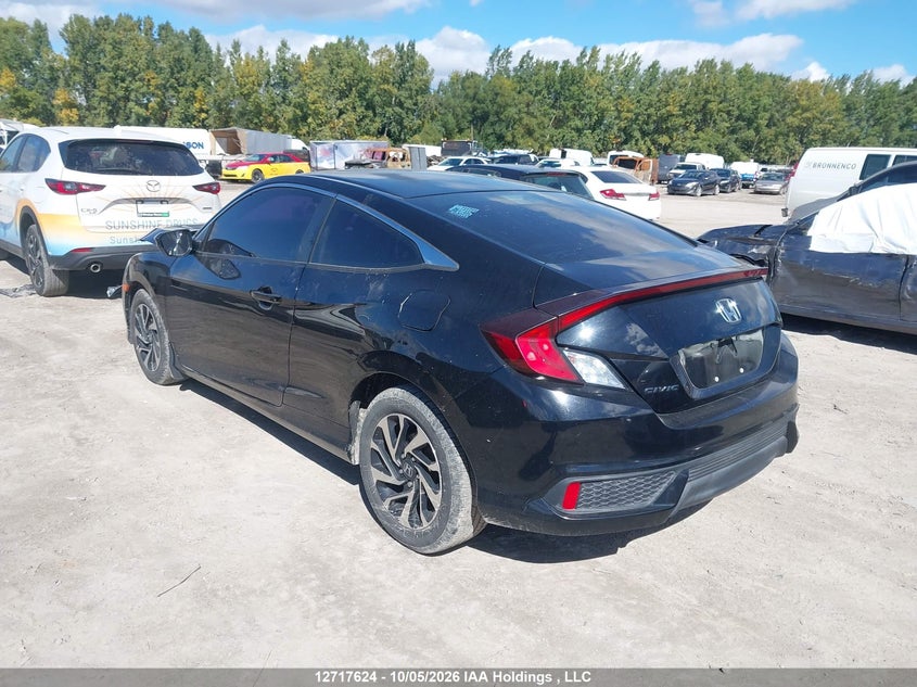 Vin: 2hgfc4a57hh401086, lot: 3124462, honda civic lx 20173